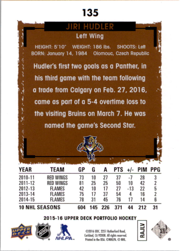 B1737- 2015-16 Upper Deck Portfolio Hockey #S 1-200 -du Pick- 15 + Gratis US - Bild 245 von 363