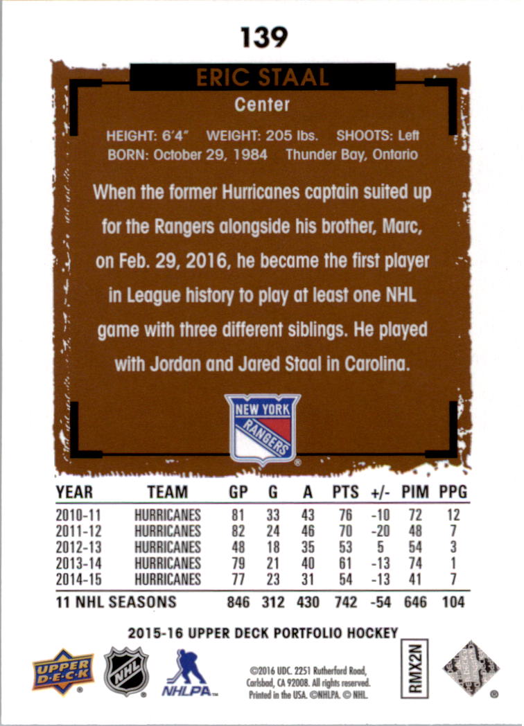 B1737- 2015-16 Upper Deck Portfolio Hockey #S 1-200 -du Pick- 15 + Gratis US - Bild 253 von 363