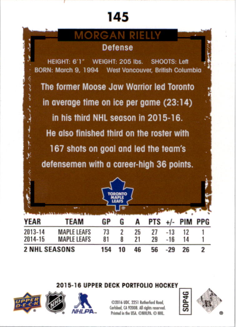 B1737- 2015-16 Upper Deck Portfolio Hockey #S 1-200 -du Pick- 15 + Gratis US - Bild 265 von 363