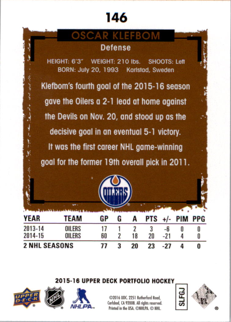 B1737- 2015-16 Upper Deck Portfolio Hockey #S 1-200 -du Pick- 15 + Gratis US - Bild 267 von 363