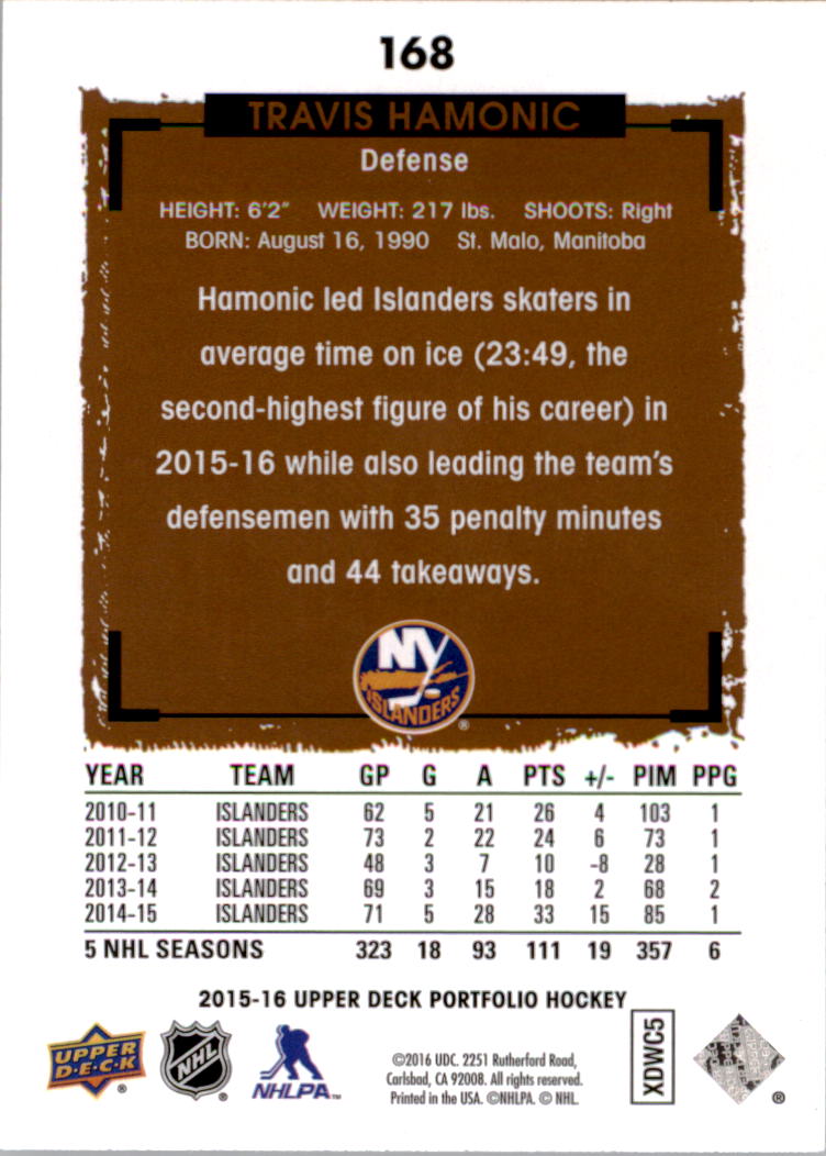 B1737- 2015-16 Upper Deck Portfolio Hockey #S 1-200 -du Pick- 15 + Gratis US - Bild 305 von 363