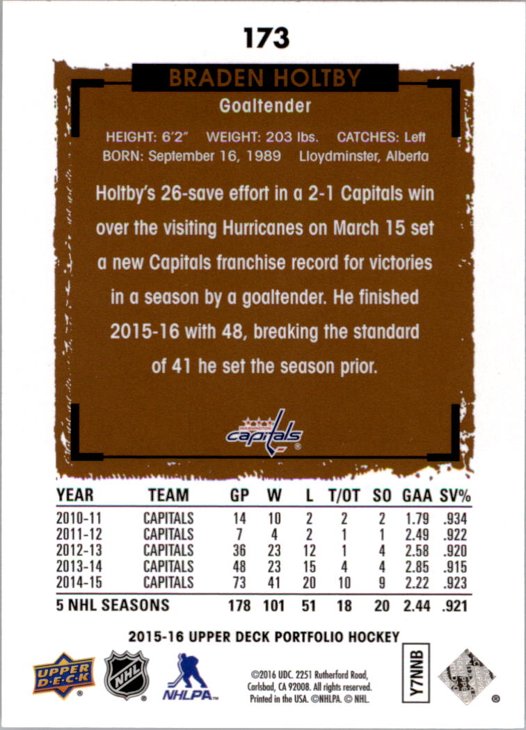 B1737- 2015-16 Upper Deck Portfolio Hockey #S 1-200 -du Pick- 15 + Gratis US - Bild 315 von 363