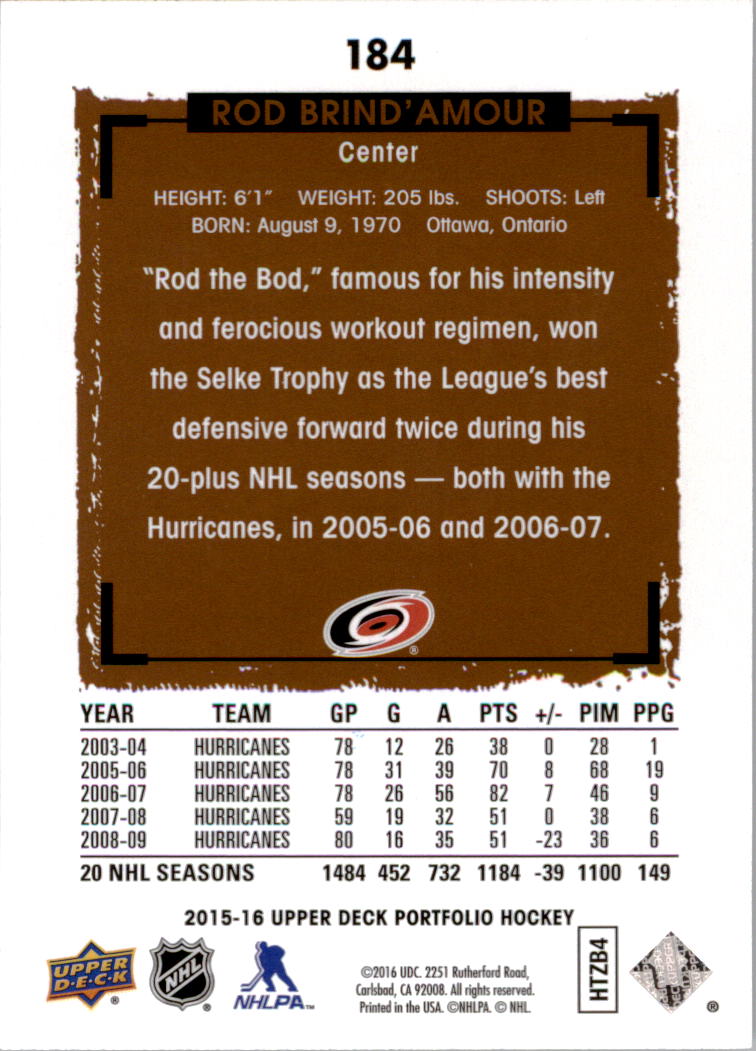 B1737- 2015-16 Upper Deck Portfolio Hockey #S 1-200 -du Pick- 15 + Gratis US - Bild 335 von 363