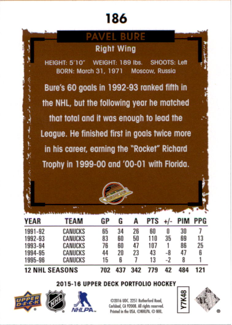 B1737- 2015-16 Upper Deck Portfolio Hockey #S 1-200 -du Pick- 15 + Gratis US - Bild 339 von 363