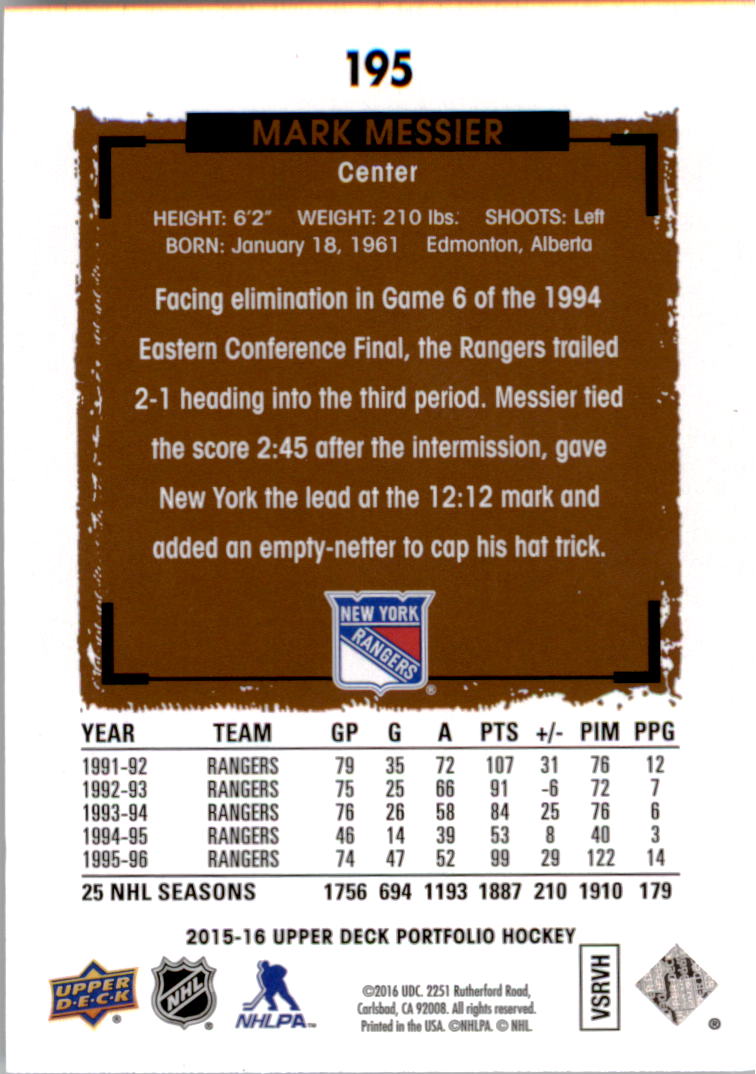 B1737- 2015-16 Upper Deck Portfolio Hockey #S 1-200 -du Pick- 15 + Gratis US - Bild 355 von 363