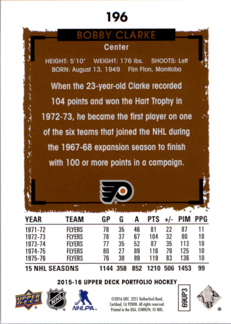 B1737- 2015-16 Upper Deck Portfolio Hockey #S 1-200 -du Pick- 15 + Gratis US - Bild 357 von 363