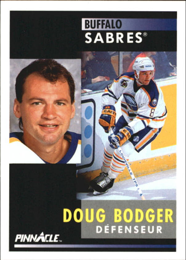 1991-92 Pinnacle French #8 Doug Bodger