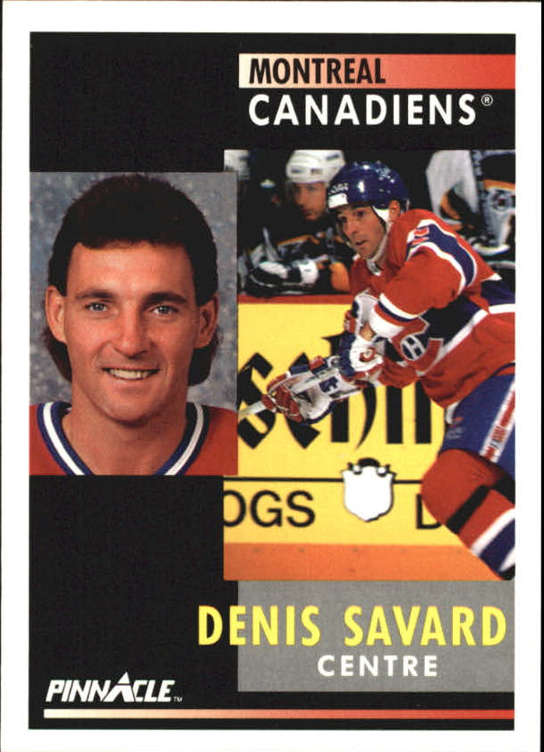 1991-92 Pinnacle French #28 Denis Savard