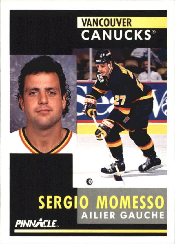 1991-92 Pinnacle French #34 Sergio Momesso