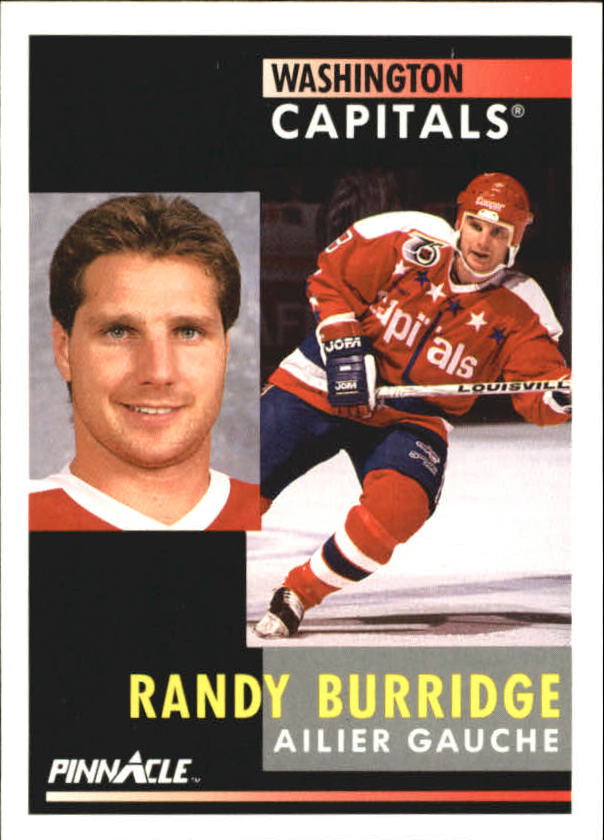 1991-92 Pinnacle French #55 Randy Burridge