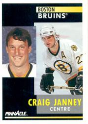 1991-92 Pinnacle French #57 Craig Janney