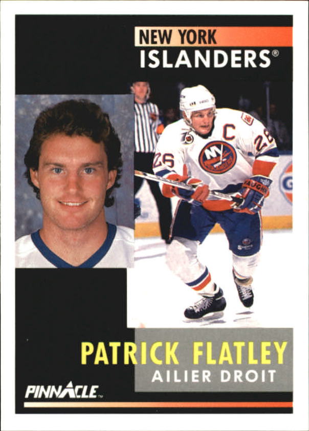 1991-92 Pinnacle French #67 Pat Flatley