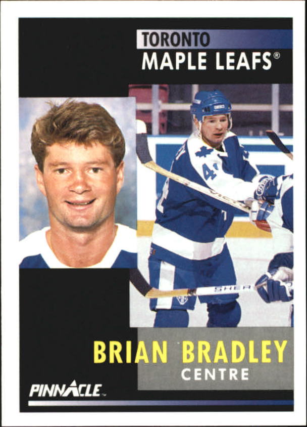 1991-92 Pinnacle French #90 Brian Bradley