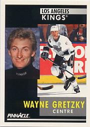 1991-92 Pinnacle French #100 Wayne Gretzky
