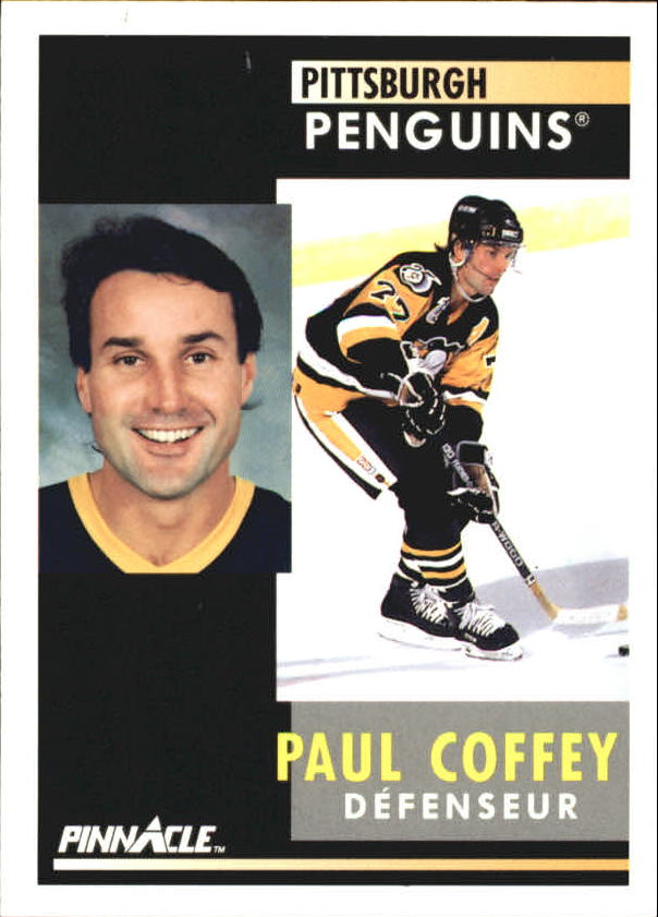 1991-92 Pinnacle French #186 Paul Coffey