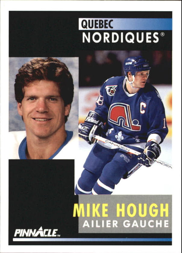 1991-92 Pinnacle French #194 Mike Hough