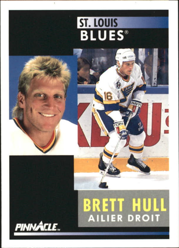 1991-92 Pinnacle French #200 Brett Hull