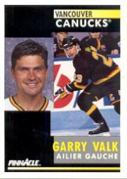 1991-92 Pinnacle French #291 Garry Valk