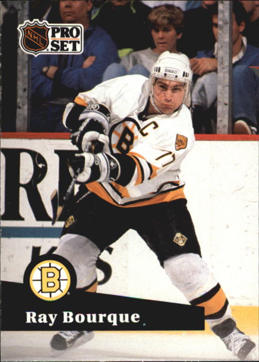 1991-92 Pro Set French #9 Ray Bourque