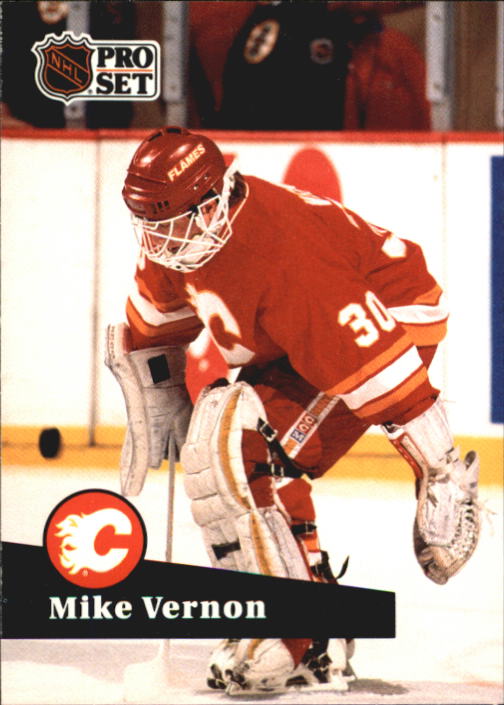 1991-92 Pro Set French #35 Mike Vernon