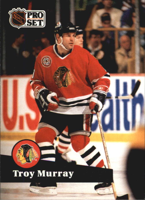 1991-92 Pro Set French #46 Troy Murray