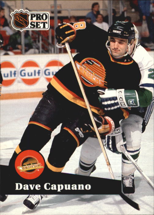 1991-92 Pro Set French #237 Dave Capuano