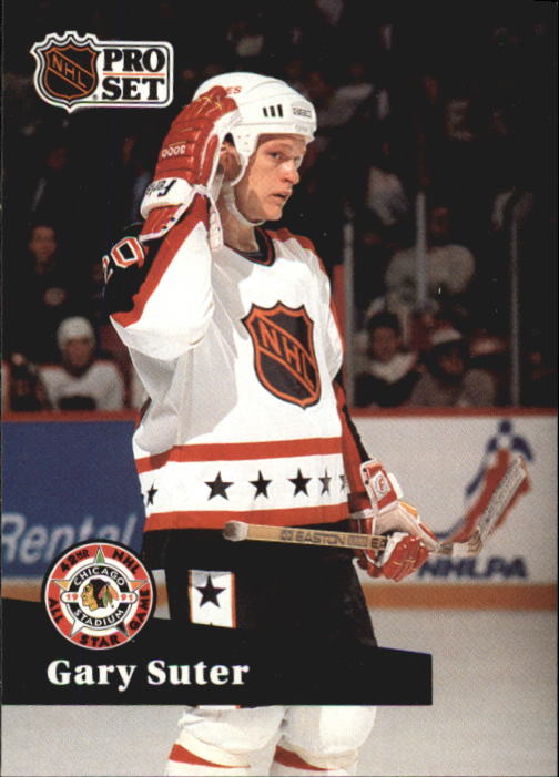 1991-92 Pro Set French #276 Gary Suter AS