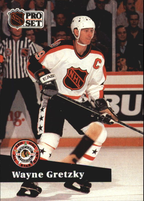 1991-92 Pro Set French #285 Wayne Gretzky AS