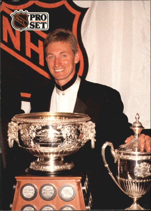 1991-92 Pro Set French #324 Wayne Gretzky Ross/Lady Byng