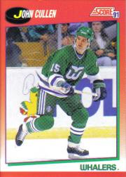 1991-92 Score Canadian English #7 John Cullen