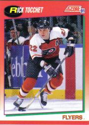 1991-92 Score Canadian English #9 Rick Tocchet