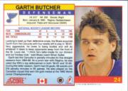 1991-92 Score Canadian English #25 Joe Sakic back image