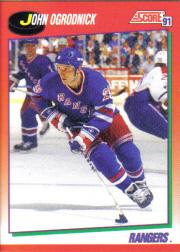 1991-92 Score Canadian English #36 John Ogrodnick
