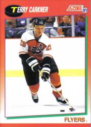 1991-92 Score Canadian English #64 Terry Carkner