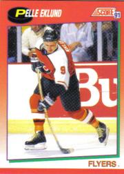 1991-92 Score Canadian English #91 Pelle Eklund