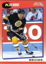 1991-92 Score Canadian English #113 Ken Hodge Jr.