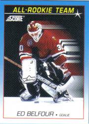 1991-92 Score Canadian English #378 Ed Belfour ART