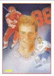 1991-92 Score Canadian English #384 Eric Lindros Art