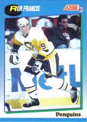 1991-92 Score Canadian English #487 Ron Francis