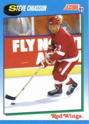 1991-92 Score Canadian English #513 Steve Chiasson