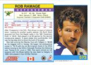 1991-92 Score Canadian English Hockey 551-660 You Pick Complete A Set - Bild 147 von 321