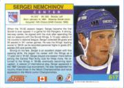 1991-92 Score Canadian English Hockey 551-660 You Pick Complete A Set - Bild 231 von 321