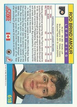 1991-92 Score Canadian English Hockey 551-660 You Pick Complete A Set - Bild 237 von 321