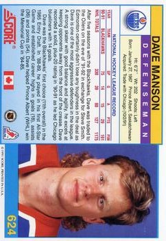 1991-92 Score Canadian English Hockey 551-660 You Pick Complete A Set - Bild 249 von 321