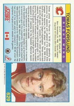 1991-92 Score Canadian English Hockey 551-660 You Pick Complete A Set - Bild 259 von 321
