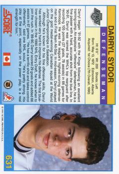 1991-92 Score Canadian English Hockey 551-660 You Pick Complete A Set - Bild 263 von 321