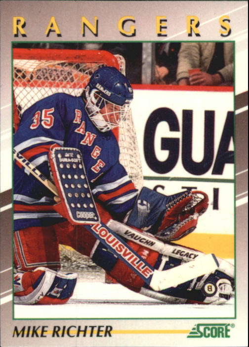 1991-92 Score Young Superstars #2 Mike Richter