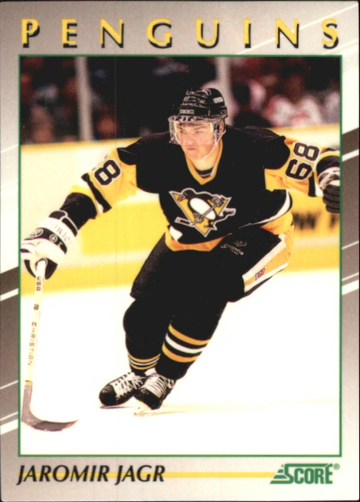 Jaromir Jagr 1991-92 O-Pee-Chee Premier Pittsburgh Penguins Hockey Card –  KBK Sports