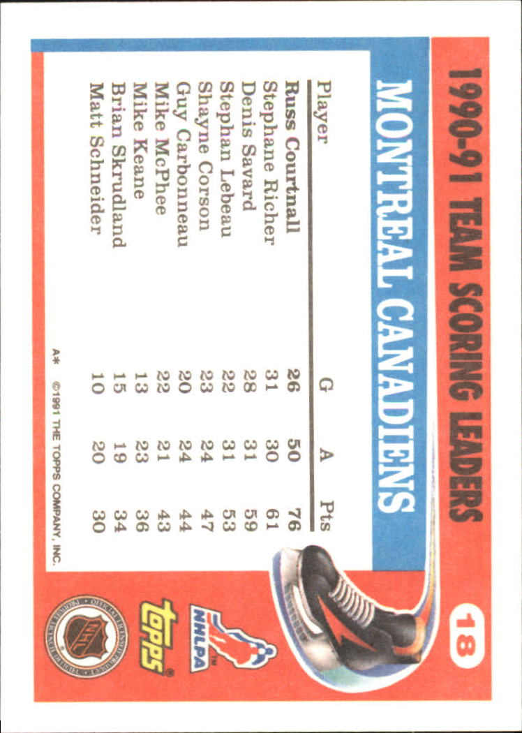 A8403- 1991-92 Topps Hockey Cards 401-528 +Inserts -You Pick- 15+ FREE US SHIP - Picture 247 of 247
