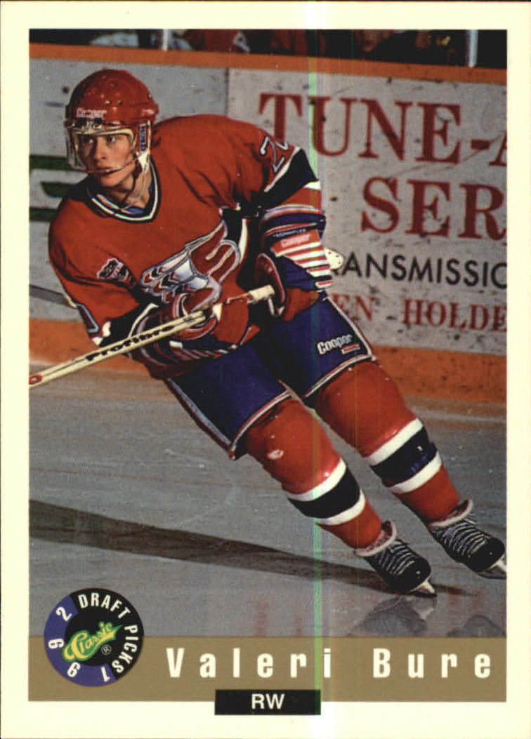 Mid 1990's Valeri Bure Montreal Canadiens Game Worn Jersey